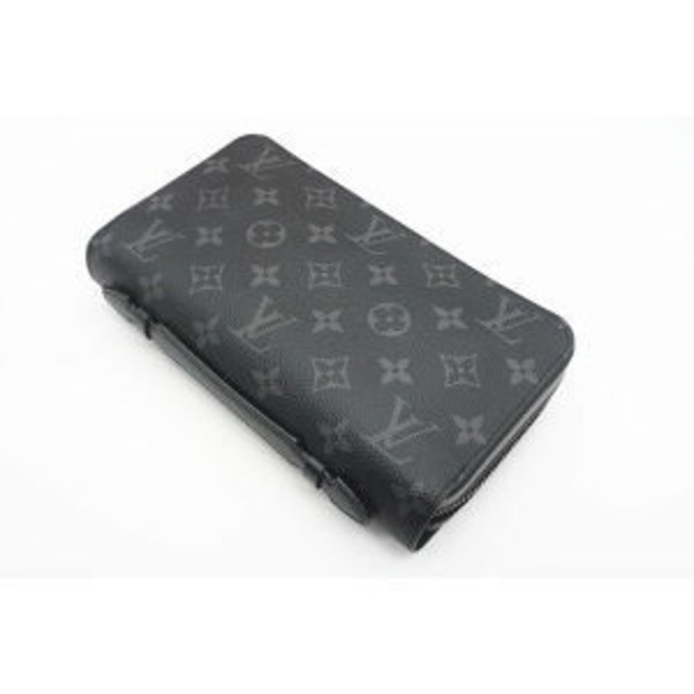 Louis Vuitton Case Monogram Eclipse Zippy Xl Black - image 2